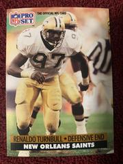 Renaldo Turnbull Football Cards 1991 Pro Set Prices