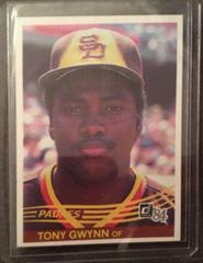 Tony Gwynn Baseball Cards 1984 Donruss Prices
