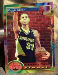 Reggie Miller [Refractor] Basketball Cards 1993 Finest Prices