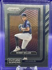 Bobby Miller #FS14 Baseball Cards 2023 Panini Prizm Future Supers Prices