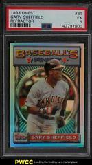Gary Sheffield [Refractor] Baseball Cards 1993 Finest Prices