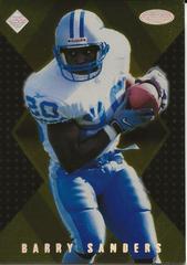 Barry Sanders [50 Point Gold] #S179 Football Cards 1998 Collector's Edge Masters Prices