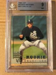 Carlos Lee #227 Baseball Cards 1998 Leaf Rookies & Stars Prices