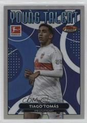 Tiago Tomas #FT-TT Soccer Cards 2022 Topps Finest Bundesliga Young Talents Prices