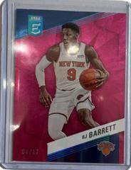 RJ Barrett [FOTL Pink] #11 Basketball Cards 2022 Panini Donruss Elite Prices