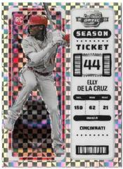 Elly De La Cruz [Building Blocks] #23 Baseball Cards 2023 Panini Chronicles Contenders Optic Prices