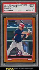 Bryce Harper [Orange] Baseball Cards 2012 Bowman Prospects Prices