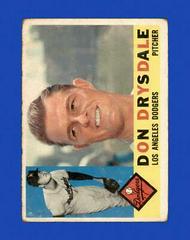 Don Drysdale #475 Baseball Cards 1960 Topps Prices