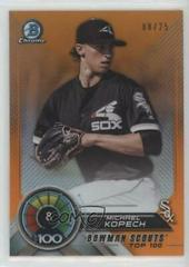 Michael Kopech [Orange Refractor] #BTP-8 Baseball Cards 2018 Bowman Scouts' Top 100 Prices