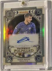 Mason Mount [Autograph] Soccer Cards 2021 Topps Merlin Chrome UEFA Prophecy Fulfilled Prices