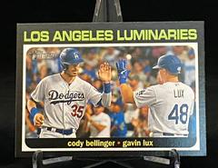 Cody Bellinger / Gavin Lux Baseball Cards 2020 Topps Heritage Combo Cards Prices