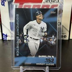 Aaron Judge [Blue] #SS-5 Baseball Cards 2023 Topps Significant Statistics Prices