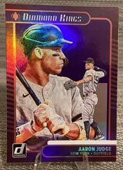 Aaron Judge [Holo Red] #2 Baseball Cards 2021 Panini Donruss Prices