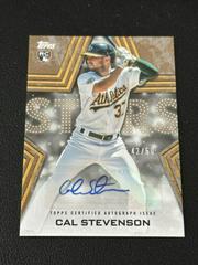 Cal Stevenson [Gold] Baseball Cards 2023 Topps Series 2 Stars Autographs Prices