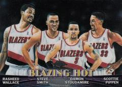 Wallace, Smith, Stoudamire, Pippen #TC9 Basketball Cards 2000 Topps Chrome Combos Prices