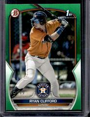 Ryan Clifford [Green] #BP-10 Baseball Cards 2023 Bowman Paper Prospects Prices