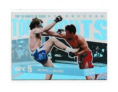 Yoshihiro Akiyama vs Alan Belcher #14 Ufc Cards 2010 Topps UFC Main Event Top 10 Fights of 2009 Prices