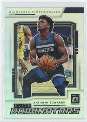 Anthony Edwards [Holo] #20 Basketball Cards 2021 Panini Donruss Optic Elite Dominators Prices