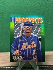 Simon Juan [Green] Baseball Cards 2023 Bowman Modern Prospects Prices