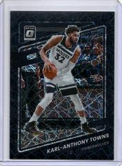 Karl Anthony Towns [Holo] #87 Basketball Cards 2021 Panini Donruss Optic Prices