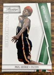 Paul George [Bonus Shots Green] Basketball Cards 2010 Panini Prestige Prices
