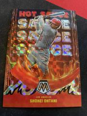 Shohei Ohtani [Mosaic] #HS-6 Baseball Cards 2022 Panini Mosaic Hot Sauce Prices