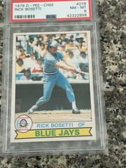 Rick Bosetti #279 Baseball Cards 1979 O Pee Chee Prices