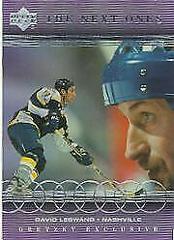 David Legwand Hockey Cards 1999 Upper Deck Gretzky Exclusives Prices