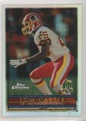 Tom Carter [Refractor] Football Cards 1996 Topps Chrome Prices