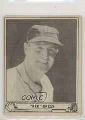 Red Kress #45 Baseball Cards 1940 Play Ball Prices