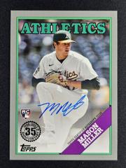 Mason Miller [Platinum] #88BAU-MM Baseball Cards 2023 Topps Update 1988 Autographs Prices