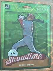 Shohei Ohtani [Bronze] Baseball Cards 2019 Panini Donruss Nicknames Prices