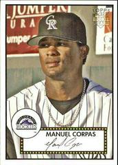 Manuel Corpas Baseball Cards 2006 Topps '52 Prices