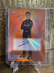 Theo Pourchaire [Orange Refractor Autograph] #FT-TP Racing Cards 2023 Topps Chrome Formula 1 Futuro Prices