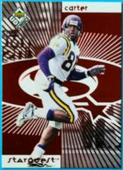 Cris Carter [Green] #6 Football Cards 1998 Upper Deck UD Choice Starquest Prices