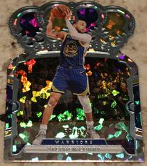 Stephen Curry [Blue Crystal] #33 Basketball Cards 2023 Panini Crown Royale Prices