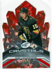 Jake Leschyshyn [Orange] #IC-63 Hockey Cards 2021 Upper Deck Ice Crystals Prices