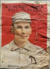 Chief Bender #19 Baseball Cards 1915 Cracker Jack Prices