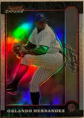 Orlando Hernandez #30 Baseball Cards 1999 Bowman Chrome Prices
