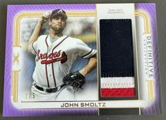 John Smoltz #DJR-JSM Baseball Cards 2023 Topps Definitive Jumbo Relic Collection Prices