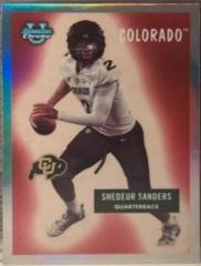 Shedeur Sanders #55BF-28 Football Cards 2023 Bowman Chrome University 1955 Prices