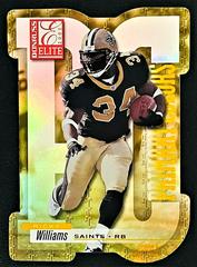 Ricky Williams [Yellow Die Cut] Football Cards 2001 Panini Donruss Elite Primary Colors Prices