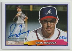 Greg Maddux [Autograph] Baseball Cards 2022 Topps Archives 1988 Big Minis Prices