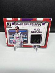 Alex Bowman [Red] #RR-AB Racing Cards 2023 Panini Donruss NASCAR Race Day Relics Prices