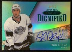 Rob Blake [Autograph Green] Hockey Cards 2022 Upper Deck Stature Dignified Prices
