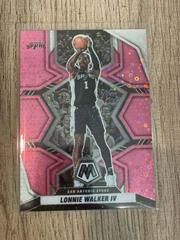 Lonnie Walker IV [Fast Break Pink] Basketball Cards 2021 Panini Mosaic Prices