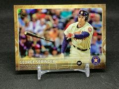 George Springer [Throwback] #318 Baseball Cards 2015 Topps Update Prices