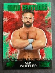 Cash Wheeler [Green] #MF-16 Wrestling Cards 2021 Upper Deck AEW Main Features Prices