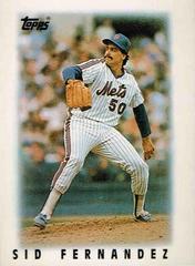 Sid Fernandez Baseball Cards 1986 Topps Mini League Leaders Prices