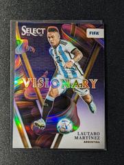Lautaro Martinez #4 Soccer Cards 2022 Panini Select FIFA Visionary Prices